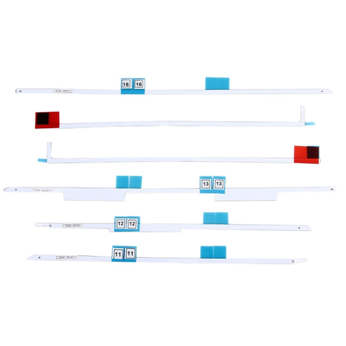 6 in 1 สำหรับ iMac 27 นิ้ว A1419 (2012 - 2015) สติกเกอร์กาว LCD, A1419
