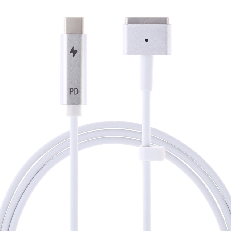 สายชาร์จ MagSafe 2 (รูปตัว T) 45W / 60W / 65W 5 พินเป็น USB-C / Type-C PD, 45W / 60W / 65W MagSafe 2