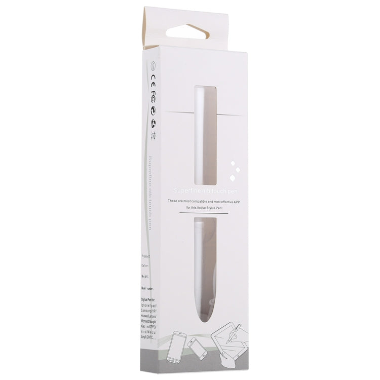 การออกแบบแม่เหล็กขนาด 1.4-2.3 มม. Superfine Nib ป้องกันการสัมผัสโดยไม่ได้ตั้งใจปากกาสไตลัสหน้าจอแบบ Capacitive ที่เขียนด้วยลายมือ