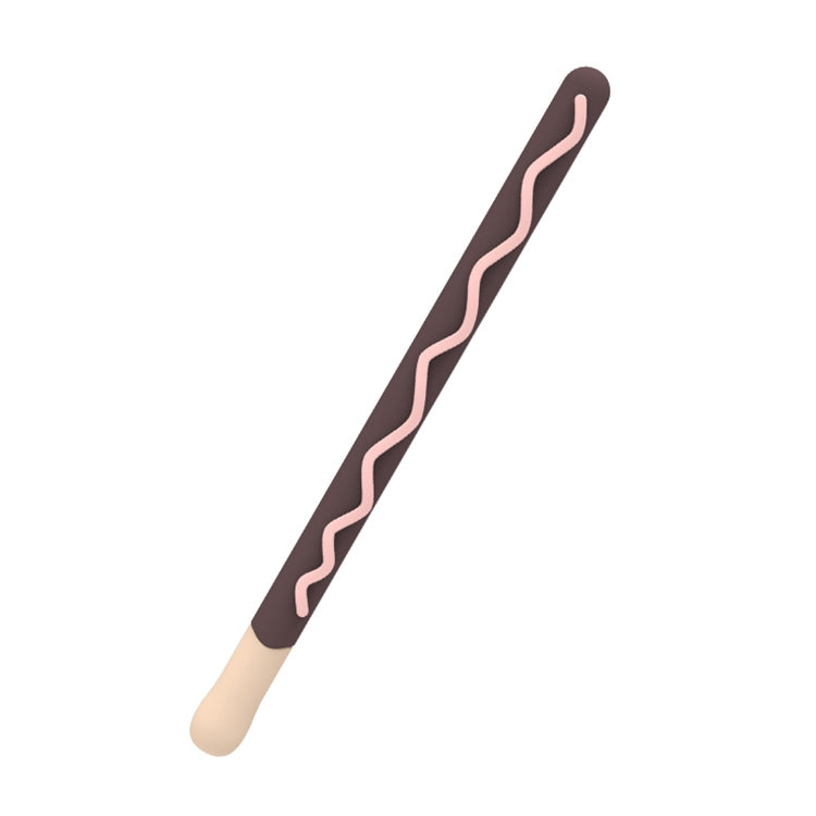 LOVE MEI สำหรับ Apple ดินสอ 2 ลายปากกาสไตลัสซิลิโคนป้องกันเคส, For Apple Pencil 2