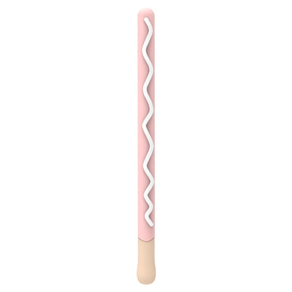 LOVE MEI สำหรับ Apple ดินสอ 2 ลายปากกาสไตลัสซิลิโคนป้องกันเคส, For Apple Pencil 2