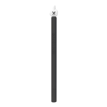 LOVE MEI สำหรับ Apple ดินสอ 2 นิ้วกลางรูปร่างปากกาสไตลัสซิลิโคนป้องกันเคส, For Apple Pencil 2