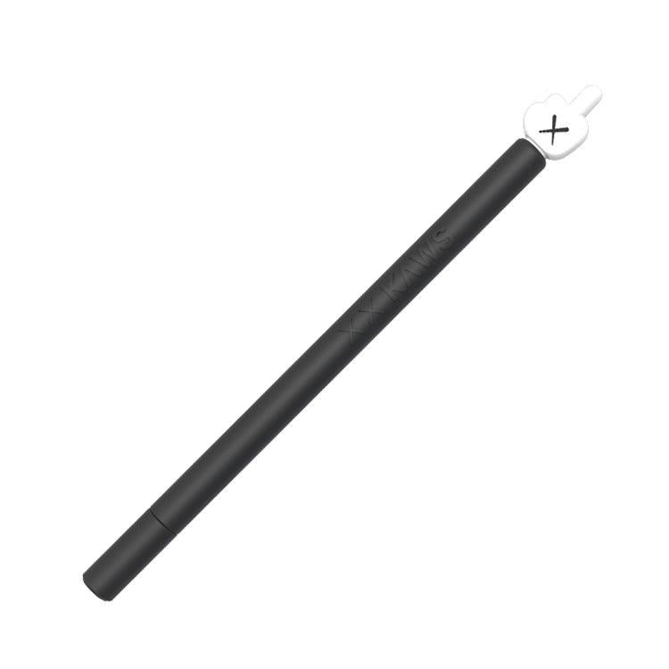 LOVE MEI สำหรับ Apple ดินสอ 2 นิ้วกลางรูปร่างปากกาสไตลัสซิลิโคนป้องกันเคส, For Apple Pencil 2