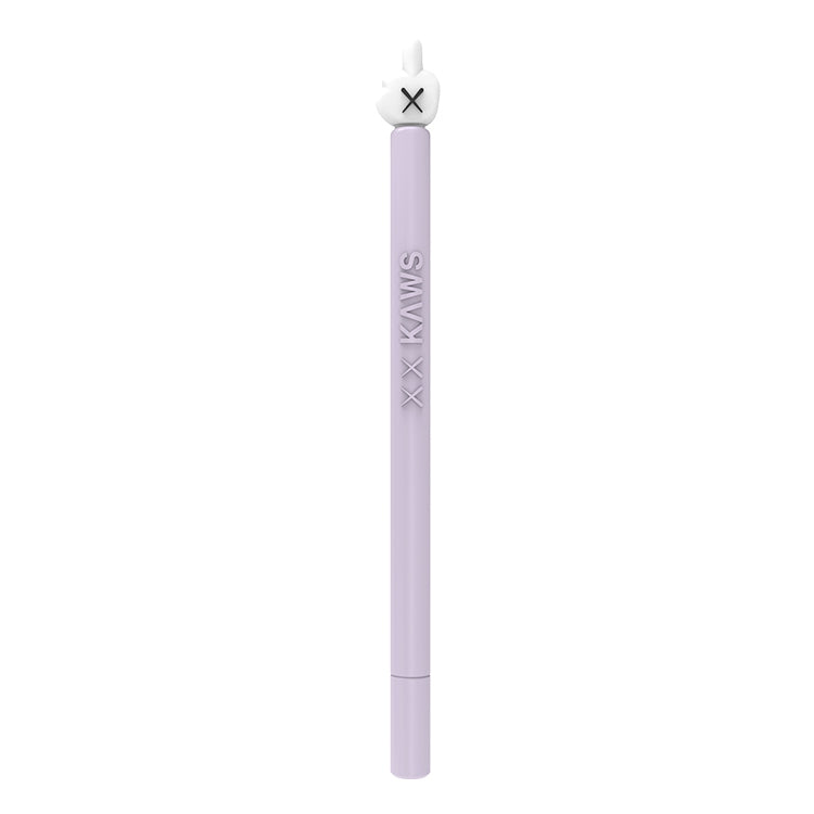 LOVE MEI สำหรับ Apple ดินสอ 2 นิ้วกลางรูปร่างปากกาสไตลัสซิลิโคนป้องกันเคส, For Apple Pencil 2