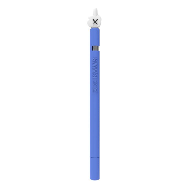 LOVE MEI สำหรับ Apple ดินสอ 1 นิ้วกลางรูปร่างปากกาสไตลัสซิลิโคนป้องกันเคส, For Apple Pencil 1