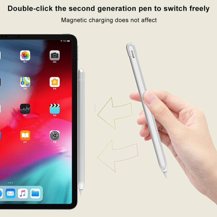 เคสป้องกันปากกาสไตลัสโลหะเคลือบกันลื่นสำหรับ Apple Pencil 2, For Apple Pencil 2