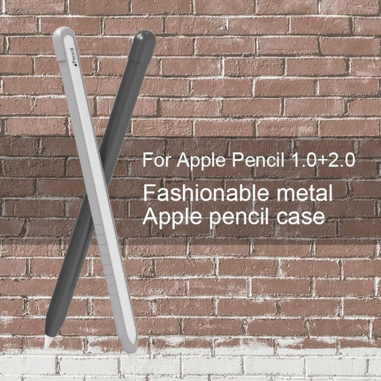 เคสป้องกันปากกาสไตลัสโลหะเคลือบกันลื่นสำหรับ Apple Pencil 2, For Apple Pencil 2