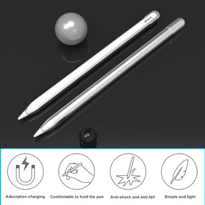 เคสป้องกันปากกาสไตลัสโลหะเคลือบกันลื่นสำหรับ Apple Pencil 2, For Apple Pencil 2