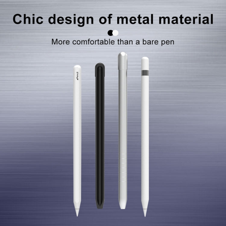 เคสป้องกันปากกาสไตลัสโลหะเคลือบกันลื่นสำหรับ Apple Pencil 2, For Apple Pencil 2