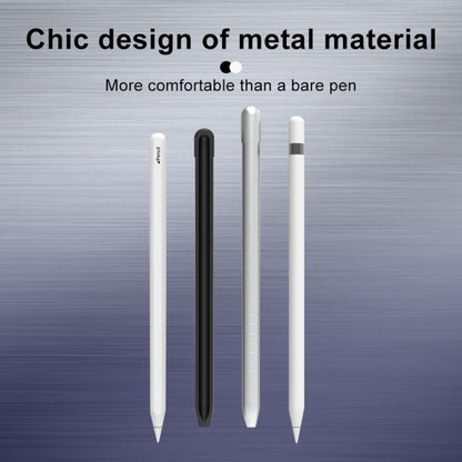 เคสป้องกันปากกาสไตลัสโลหะเคลือบกันลื่นสำหรับ Apple Pencil 2, For Apple Pencil 2