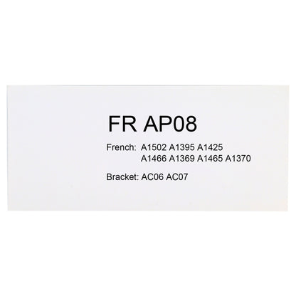 ข้อความเหมือนกับเวอร์ชัน FR สำหรับ MacBook Air 13/15 นิ้ว A1370 A1465 A1466 A1369 A1425 A1398 A1502, A1370 A1465 A1466 A1369 A1425 A1398 A1502 FR Version