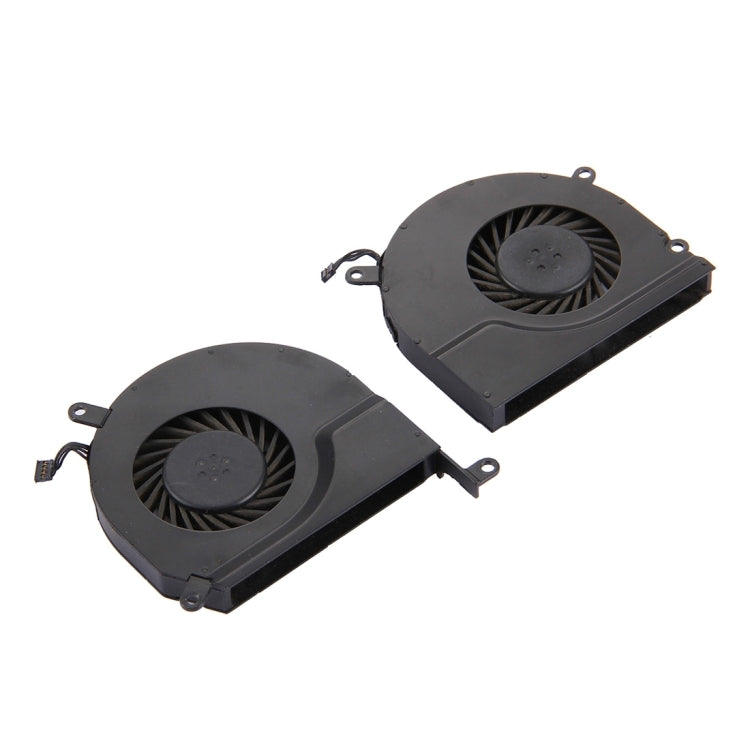 1 คู่สำหรับ Macbook Pro 15.4 นิ้ว (2009 - 2011) A1286 / MB985 / MC721 / MC371 พัดลมระบายความร้อน (ซ้าย + ขวา), A1286
