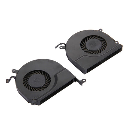 1 คู่สำหรับ Macbook Pro 15.4 นิ้ว (2009 - 2011) A1286 / MB985 / MC721 / MC371 พัดลมระบายความร้อน (ซ้าย + ขวา), A1286