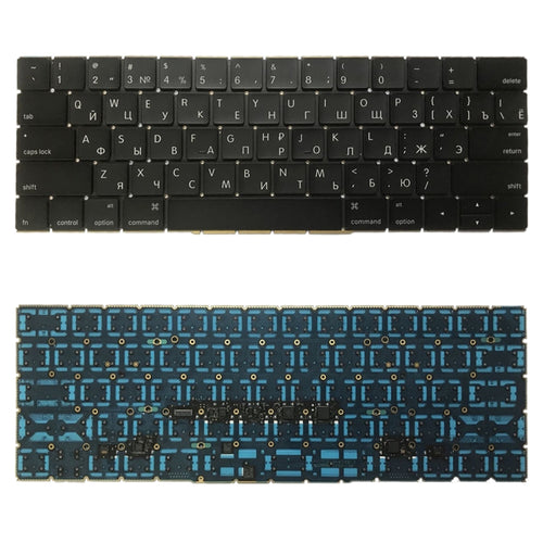 แป้นพิมพ์เวอร์ชัน RU สำหรับ Macbook Pro 15.4 นิ้ว A1707 (2016 - 2017), A1707(RU Version)