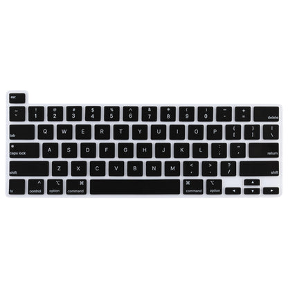 ฟิล์มป้องกันแป้นพิมพ์แล็ปท็อปซิลิโคนกันฝุ่นสำหรับ MacBook Pro 16 นิ้ว A2141 และ Pro 13.3 นิ้ว A2251 / A2289 / A2338 (2020), For MacBook Pro 16 inch A2141 (Black), For MacBook Pro 16 inch A2141 (White)