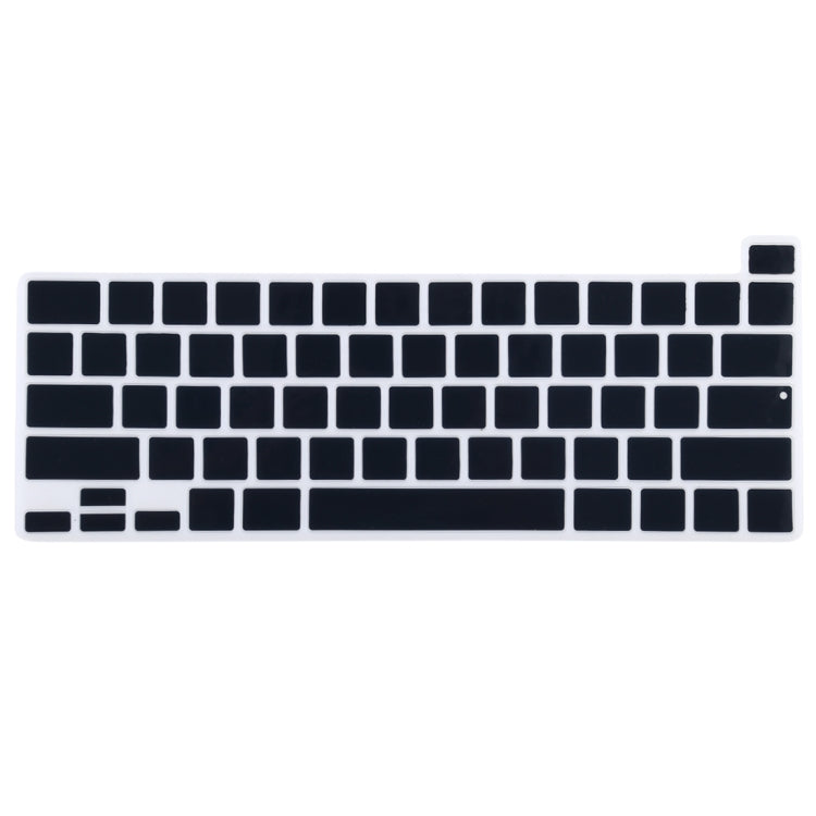 ฟิล์มป้องกันแป้นพิมพ์แล็ปท็อปซิลิโคนกันฝุ่นสำหรับ MacBook Pro 16 นิ้ว A2141 และ Pro 13.3 นิ้ว A2251 / A2289 / A2338 (2020), For MacBook Pro 16 inch A2141 (Black), For MacBook Pro 16 inch A2141 (White)