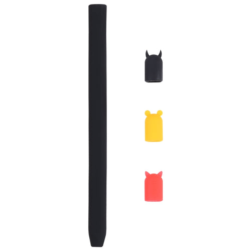 เคสซิลิโคนป้องกันสัตว์การ์ตูนปากกาสไตลัส 4 ใน 1 สำหรับ Apple Pencil 2, For Apple Pencil 2