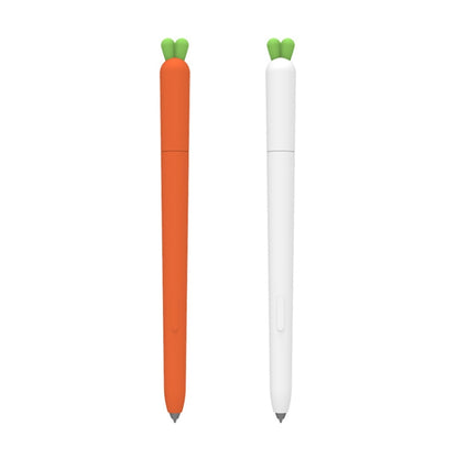 ฝาครอบป้องกันซิลิโคนเหลวแครอทน่ารักสำหรับ Samsung Galaxy Tab S6 Lite, For Samsung Galaxy Tab S6 Lite