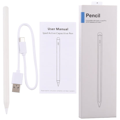 Magnetic Palm Rejection Active Capacitive Stylus สำหรับ iPad / iPad Pro (2018 ขึ้นไป), For iPad / iPad Pro (2018 and above)