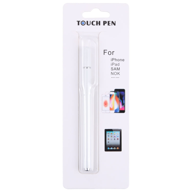 366 Universal Silicone Disc Nib ปากกาสไตลัสแบบ Capacitive พร้อมฝาแม่เหล็ก, 366