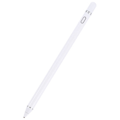 ปากกาสไตลัสแบบ Active Capacitive แบบชาร์จได้อเนกประสงค์แบบดินสอพร้อมฝาแม่เหล็ก, Pencil Black, Pencil White