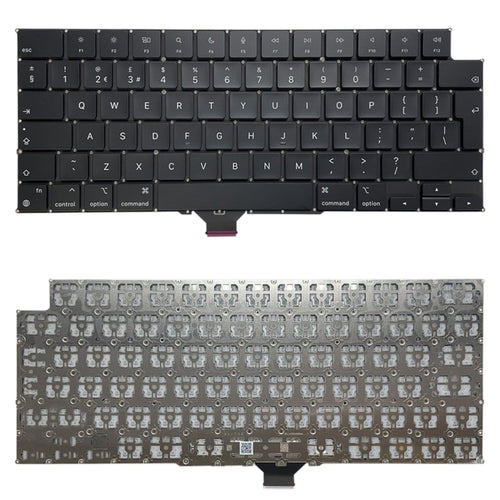 คีย์บอร์ดเวอร์ชั่นอังกฤษสำหรับ Macbook Pro 14.2 A2442 2021, A2442 2021