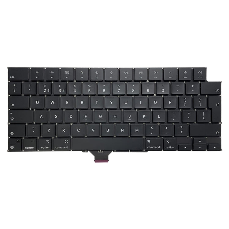 คีย์บอร์ดเวอร์ชั่นอังกฤษสำหรับ Macbook Pro 14.2 A2442 2021, A2442 2021