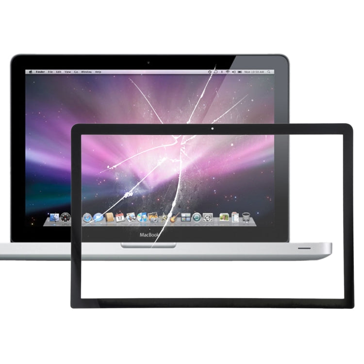 เลนส์กระจกด้านนอกหน้าจอด้านหน้าสำหรับ MacBook Pro 15 A1286 2009-2012, For MacBook Pro 15 A1286