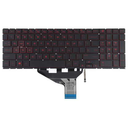 สำหรับ HP OMEN 15-DC 15-DH 15T-DC 17-CB US Version แป้นพิมพ์ Backlight สีแดง