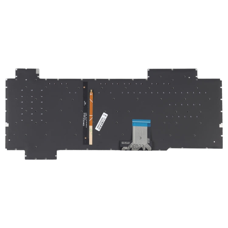 สำหรับ Asus FX80 FX80GE FZ80G ZX80G FX505 US Version แป้นพิมพ์ Backlight
