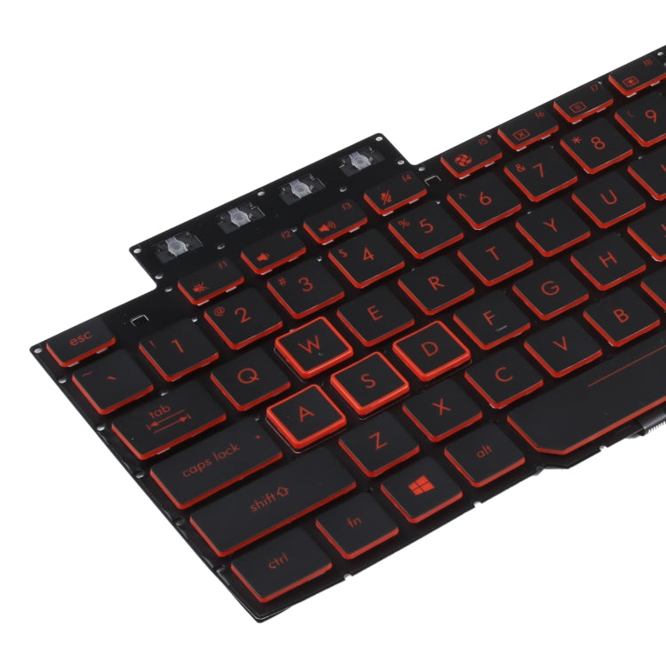 สำหรับ Asus FX80 FX80GE FZ80G ZX80G FX505 US Version แป้นพิมพ์ Backlight