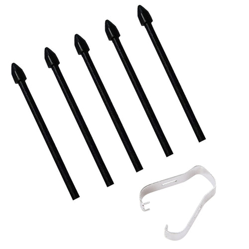 6 in 1 Universal Stylus ปากกาเปลี่ยนเคล็ดลับดินสอสำหรับ Samsung Galaxy Tab S8 / S7 / S6 / Galaxy Note20 / Note10 / S23 Ultra / S22 Ultra, For Samsung Galaxy Tab S8 / S7 / S6 / Galaxy Note20 / Note10 / S23 Ultra / S22 Ultra