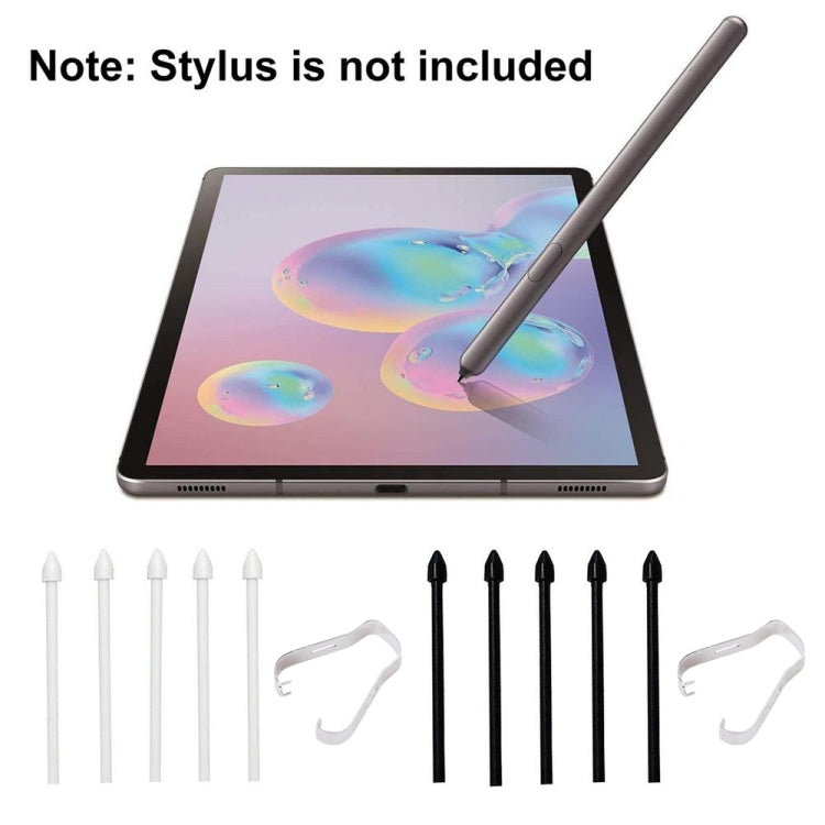 6 in 1 Universal Stylus ปากกาเปลี่ยนเคล็ดลับดินสอสำหรับ Samsung Galaxy Tab S8 / S7 / S6 / Galaxy Note20 / Note10 / S23 Ultra / S22 Ultra, For Samsung Galaxy Tab S8 / S7 / S6 / Galaxy Note20 / Note10 / S23 Ultra / S22 Ultra