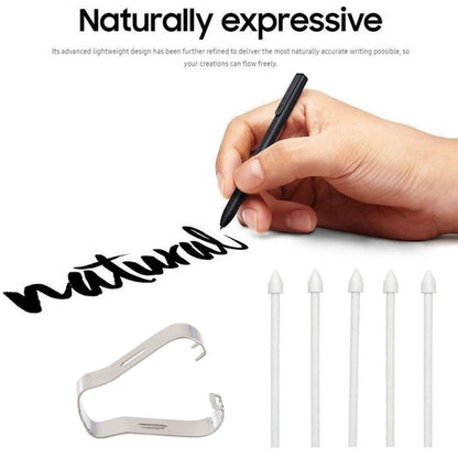 6 in 1 Universal Stylus ปากกาเปลี่ยนเคล็ดลับดินสอสำหรับ Samsung Galaxy Tab S8 / S7 / S6 / Galaxy Note20 / Note10 / S23 Ultra / S22 Ultra, For Samsung Galaxy Tab S8 / S7 / S6 / Galaxy Note20 / Note10 / S23 Ultra / S22 Ultra