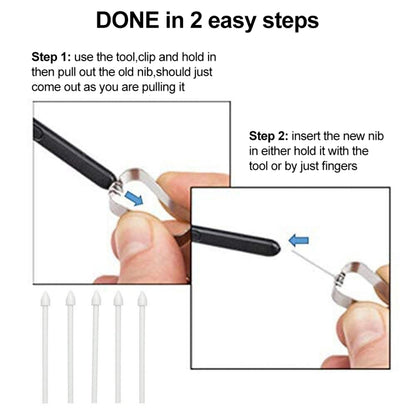 6 in 1 Universal Stylus ปากกาเปลี่ยนเคล็ดลับดินสอสำหรับ Samsung Galaxy Tab S8 / S7 / S6 / Galaxy Note20 / Note10 / S23 Ultra / S22 Ultra, For Samsung Galaxy Tab S8 / S7 / S6 / Galaxy Note20 / Note10 / S23 Ultra / S22 Ultra
