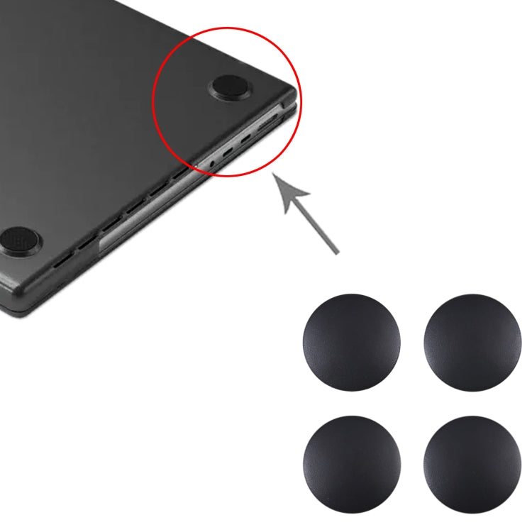 สำหรับ MacBook Pro A2289 A2251 A2159 A2179 A2337 A2338 A2141 4 ใน 1 ด้านล่างกรณีเสื่อยาง, A2289 A2251 A2159 A2179 A2337 A2338 A2141