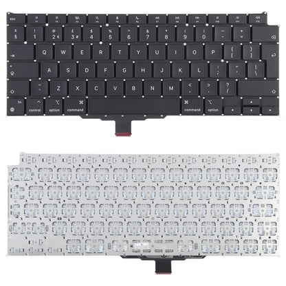 แป้นพิมพ์เวอร์ชันสหราชอาณาจักรสำหรับ MacBook Air 13.3 นิ้ว M1 A2337 2020, A2337 2020