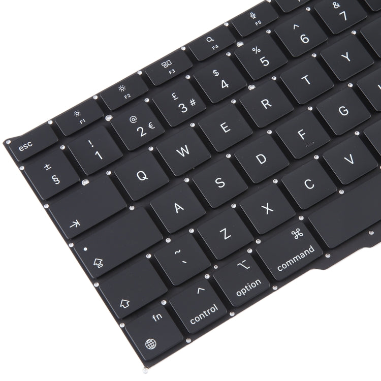 แป้นพิมพ์เวอร์ชันสหราชอาณาจักรสำหรับ MacBook Air 13.3 นิ้ว M1 A2337 2020, A2337 2020