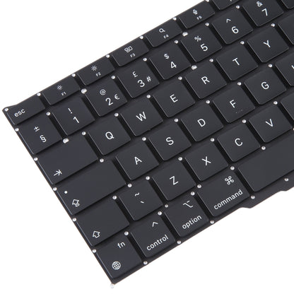 แป้นพิมพ์เวอร์ชันสหราชอาณาจักรสำหรับ MacBook Air 13.3 นิ้ว M1 A2337 2020, A2337 2020