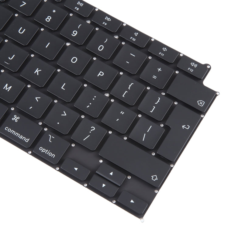 แป้นพิมพ์เวอร์ชันสหราชอาณาจักรสำหรับ MacBook Air 13.3 นิ้ว M1 A2337 2020, A2337 2020