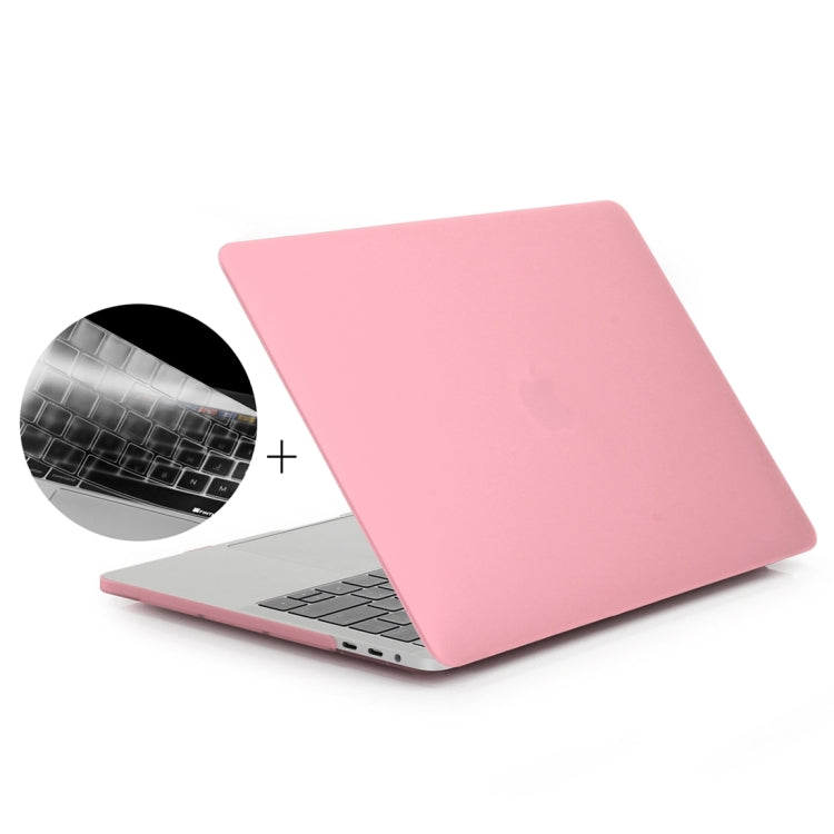 ENKAY Hat-Prince 2 in 1 Frosted Hard Shell เคสพลาสติก + เวอร์ชั่น US Ultra-thin TPU Keyboard Protector Cover สำหรับ 2016 ใหม่ MacBook Pro 13.3 นิ้วพร้อม Touchbar (A1706)