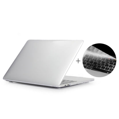 ENKAY Hat-Prince 2 in 1 เคสพลาสติกแข็งคริสตัล + เวอร์ชั่น US Ultra-thin TPU Keyboard Protector Cover สำหรับ 2016 ใหม่ MacBook Pro 15.4 นิ้วพร้อม Touchbar (A1707), 15.4 inch with Touch Bar US Version