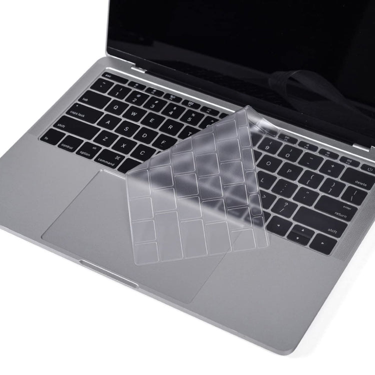ENKAY TPU Keyboard Protector Cover สำหรับ 2015 MacBook 12 นิ้ว (A1534) / MacBook Pro 13.3 นิ้วที่ไม่มี Touch Bar (A1708) รุ่นยุโรป, EU Version