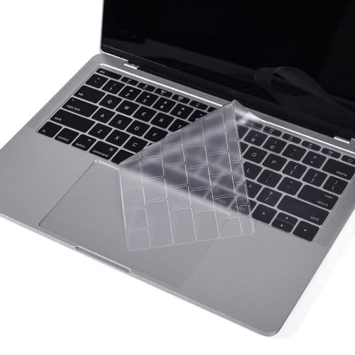 ENKAY TPU Keyboard Protector Cover สำหรับ 2015 MacBook 12 นิ้ว (A1534) / MacBook Pro 13.3 นิ้วที่ไม่มี Touch Bar (A1708) รุ่นยุโรป, EU Version