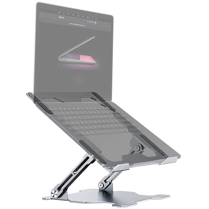 R-JUST HZ09 ที่วางแล็ปท็อปแบบปรับได้แบบกลไก, HZ09 Grey, HZ09 Silver