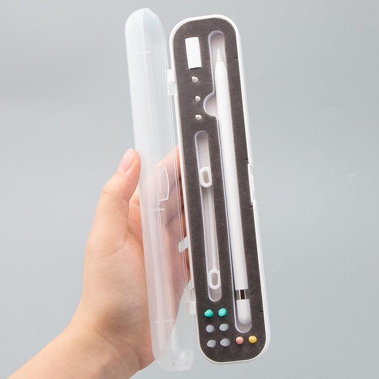 สำหรับ Apple ดินสอ 1/2 10 มม.มัลติฟังก์ชั่นลายมือปากกาป้องกันกรณี TouchPen กล่องเก็บ, 10mm