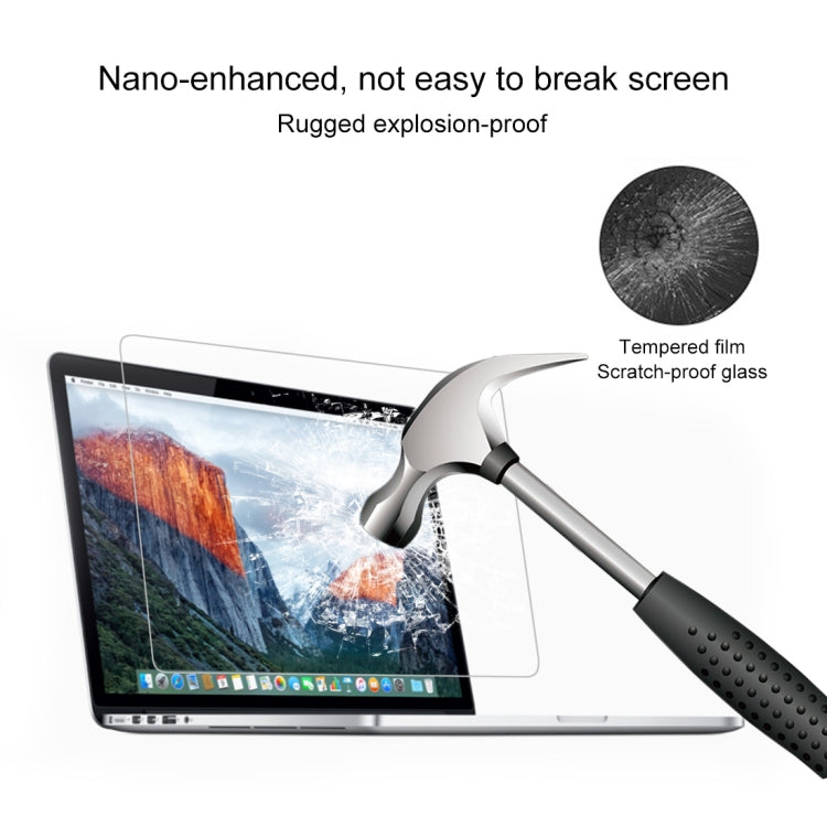 2 ชิ้นสำหรับ MacBook Pro 16 นิ้ว 9H แล็ปท็อปหน้าจอฟิล์มกระจกนิรภัยป้องกัน, 2 PCS