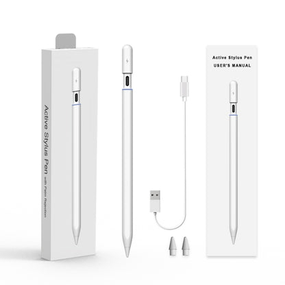 ปากกาสไตลัสแบบแอคทีฟ P8 พร้อมระบบปฏิเสธฝ่ามือสำหรับ iPad หลังจากเวอร์ชันปี 2018, P8