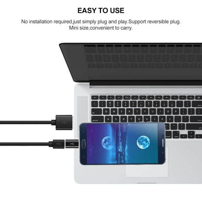 USB-C / Type-C ชายกับ USB 2.0 อะแดปเตอร์เชื่อมต่อพอร์ตหญิงสำหรับ MacBook Air ใหม่ 12 นิ้ว, Huawei P9 และ P9 Plus, HTC One M10, Xiaomi Mi 5S และ 5S Plus และ 5, Meizu PRO 6 และ PRO 5, Letv,กูเกิล, วันพลัส