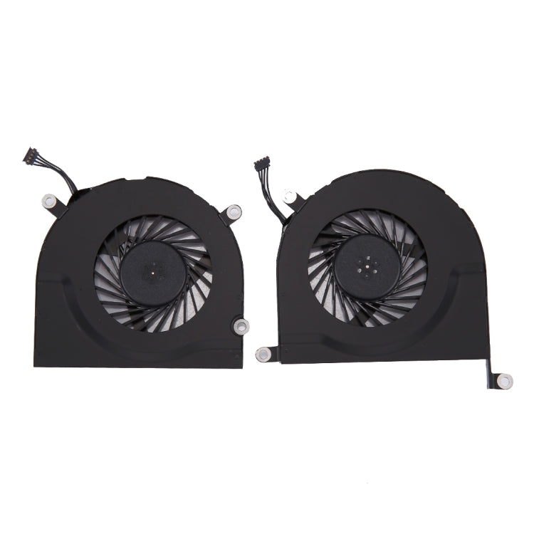 1 คู่สำหรับ Macbook Pro 17 นิ้ว A1297 (2009 - 2011) พัดลมระบายความร้อน (ซ้าย + ขวา), A1297